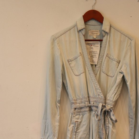 SOLD DVF Diane von Furstenberg x Current Elliott Size 4 Small The Wrap Dress - Picture 3 of 8